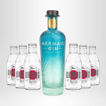 Laden Sie das Bild in den Galerie-Viewer, MERMAID Gin 0,7l + 6x GOLDBERG Tonic Water nach Wahl, 0,2l  - versandkostenfrei