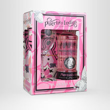 Laden Sie das Bild in den Galerie-Viewer, Puerto de Indias Strawberry Gin, 0,7l + Puerto de Indias Copa Glas