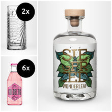 Laden Sie das Bild in den Galerie-Viewer, SIEGFRIED Wonderleaf – alkoholfrei + 6x GOLDBERG Tonic nach Wahl + 2x Highballglas