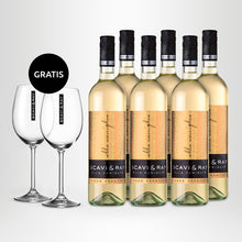 Laden Sie das Bild in den Galerie-Viewer, 6x SCAVI & RAY Alla Vaniglia, 0,75l + 2x Weinglas GRATIS