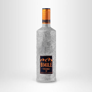 9 MILE Vodka Bling Bling Edition, 0,7l – Silber