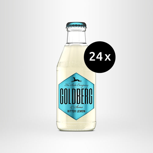 24x GOLDBERG Bitter Lemon, 0,2l