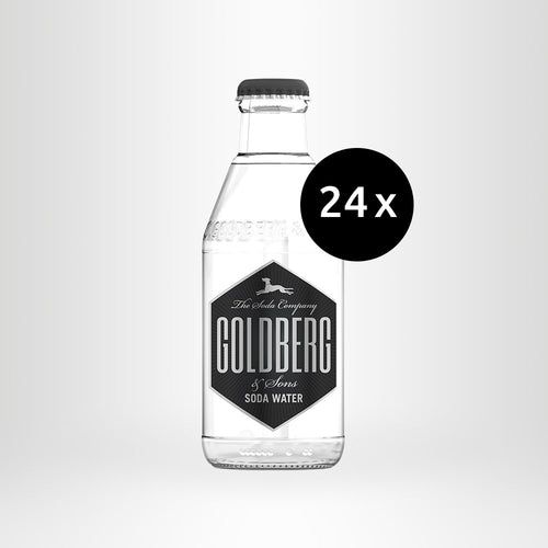 24x GOLDBERG Soda Water, 0,2l