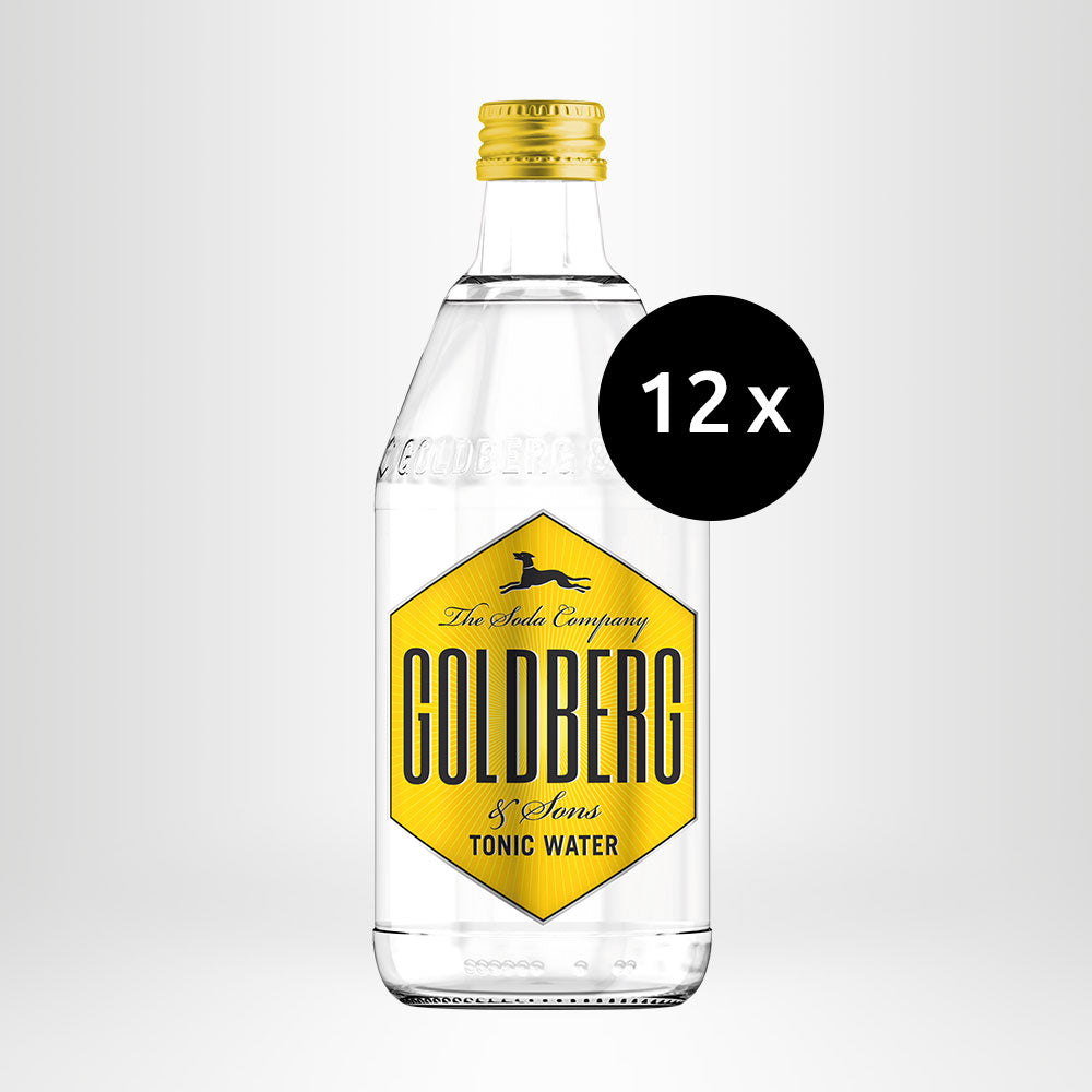 12x GOLDBERG Tonic Water, 0,5l