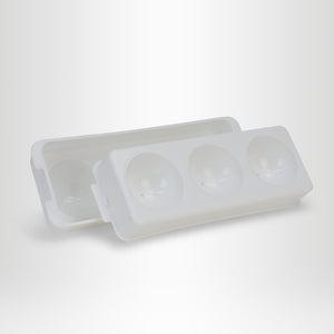 Eisform, 3x ∅ 57mm