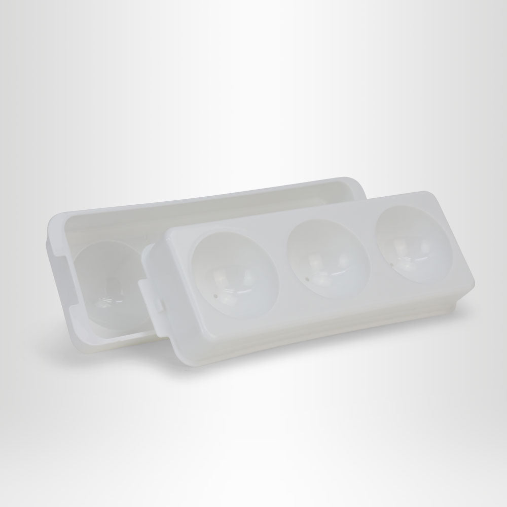 Eisform, 3x ∅ 57mm