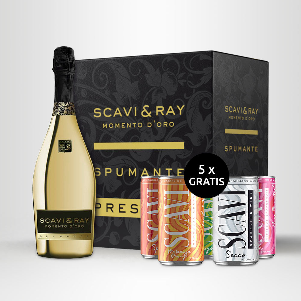 6x SCAVI & RAY Momento d'Oro + 5x SCAVI Premix GRATIS