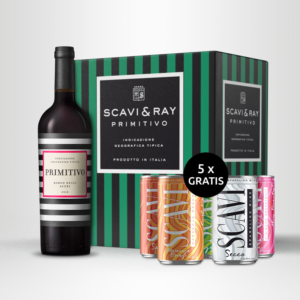 6x Puglia Primitivo IGT + 5x SCAVI Premix GRATIS