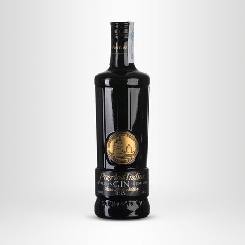 Puerto de Indias Dry Gin – Pure Black Edition, 0,7l