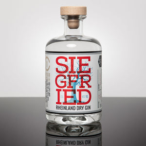 SIEGFRIED Rheinland Dry Gin + 6x GOLDBERG Tonic nach Wahl + 2x Highballglas