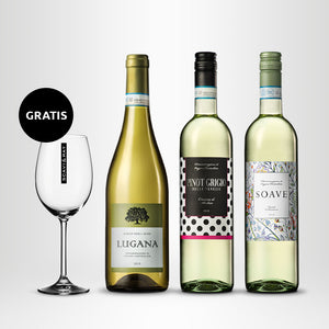 SCAVI & RAY Italian Taste Weißwein-Set (3x 0,75l) + 1x Weinglas GRATIS