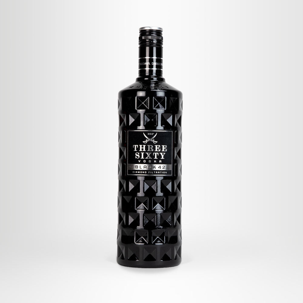 THREE SIXTY VODKA Black