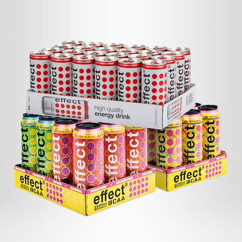 Mega-Deal +++ 24x effect® BCAA Energy 0,5l kaufen und 24x effect® Classic 0,25l gratis dazu erhalten