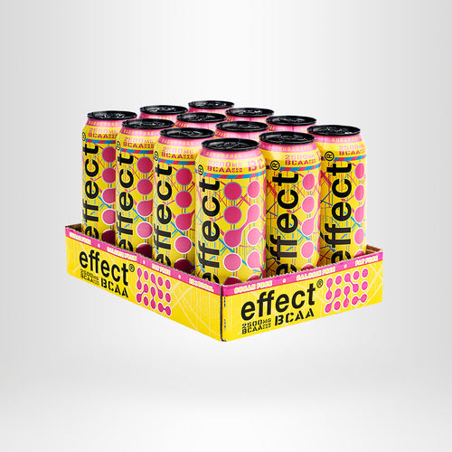 12x effect® XPLODE Tropical Blast, mit 2500 mg BCAA, 0,5l
