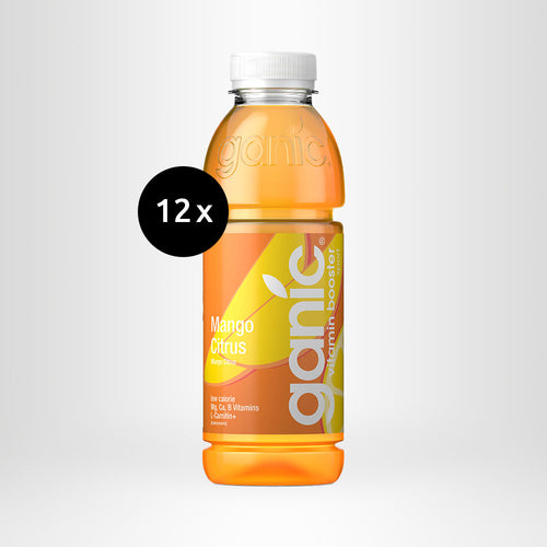 12x ganic® Mango Citrus, 0,5l