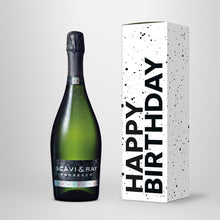 Laden Sie das Bild in den Galerie-Viewer, Prosecco in Geschenkbox – SCAVI &amp; RAY nach Wahl – „Happy Birthday“