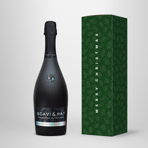 Prosecco in Geschenkbox – SCAVI & RAY nach Wahl – „Classic Christmas“