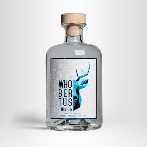 WHOBERTUS Dry Gin, 0,5l